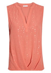 Non sélectionné, orange corail