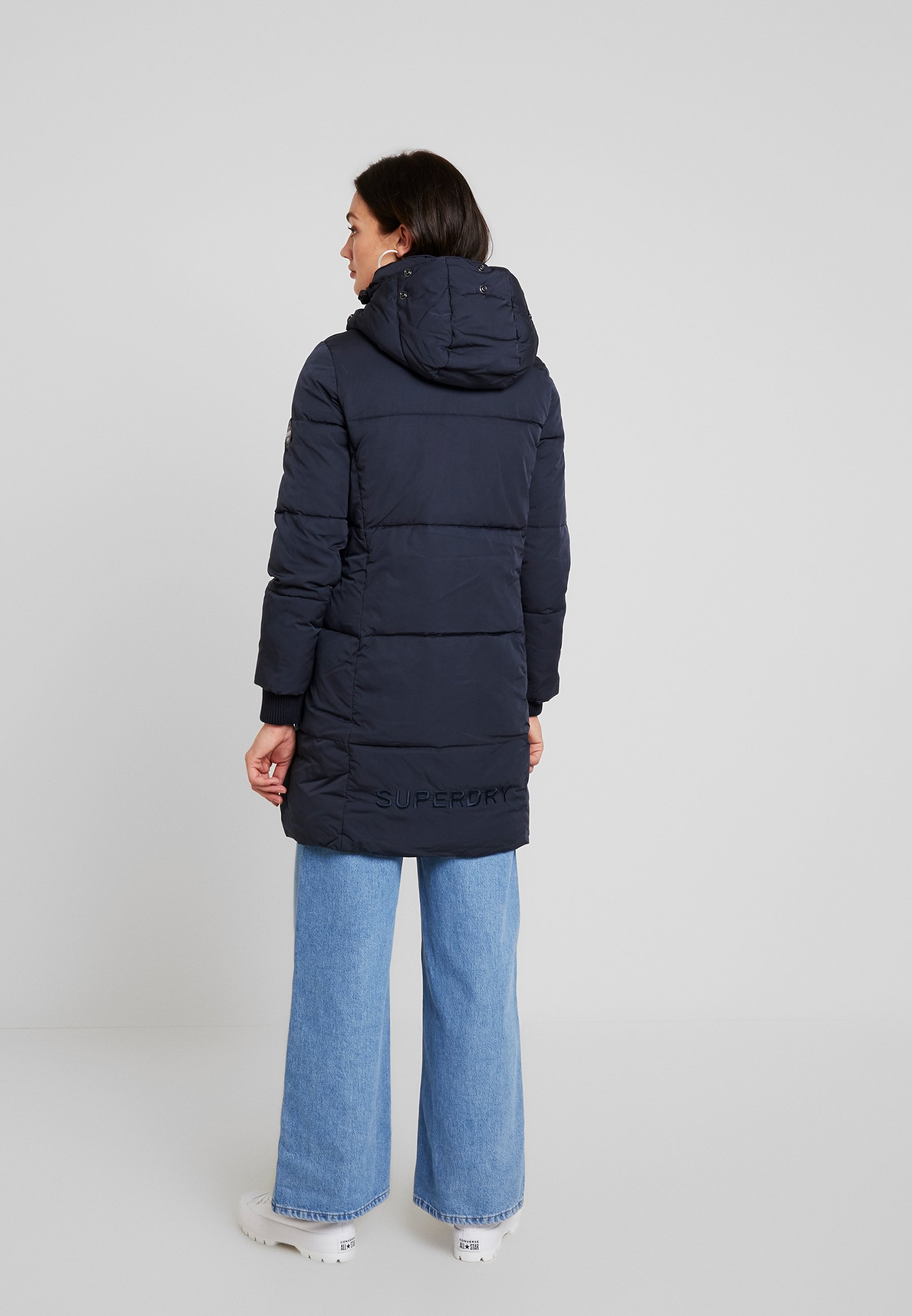 superdry cocoon navy