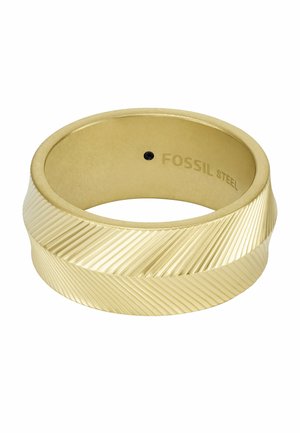 FOSSIL MEN JEWELRY HARLOW - Anello - gold-coloured