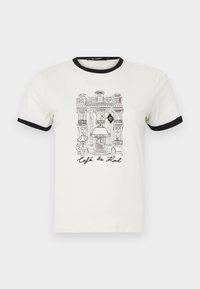 x JORGE PARRA SLIM-FIT - T-shirts print - cannoli cream
