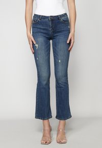 Koroshi Vaqueros bootcut - azul med medium blue