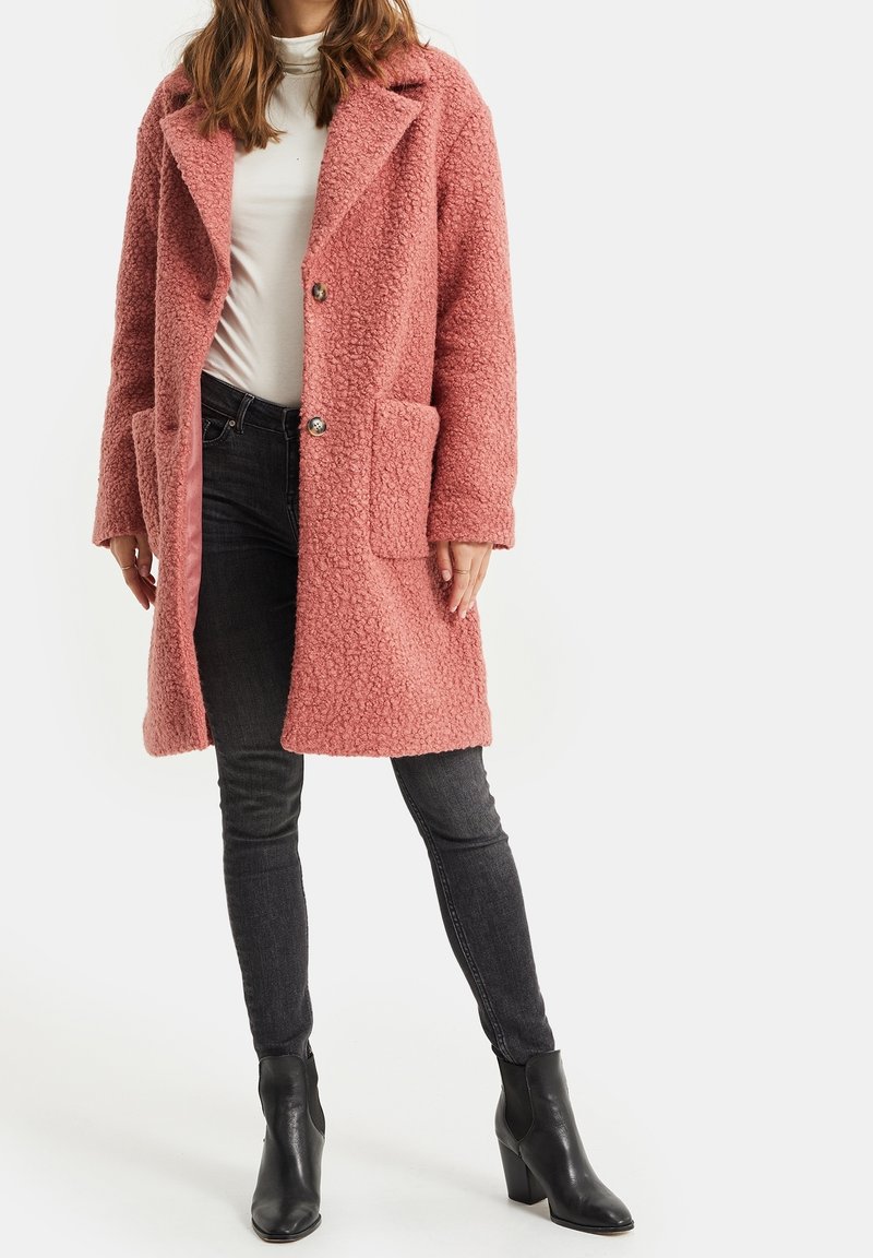 WE Fashion Klassisk kappa / rock - mottled pink