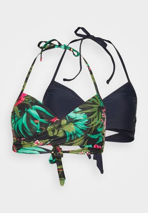 ONLY ONLJULIE TWISTED 2 PACK - Πάνω μέρος μπικίνι - night sky