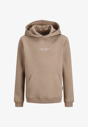 PULLOVER - Pulover s kapuco - desert taupe