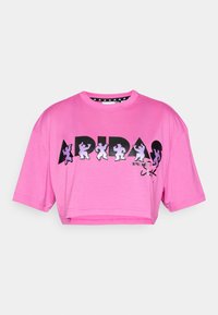X JEREMY SCOTT PRIDE TRAINING TEE - Apdrukāts T-krekls - lucid fuchsia