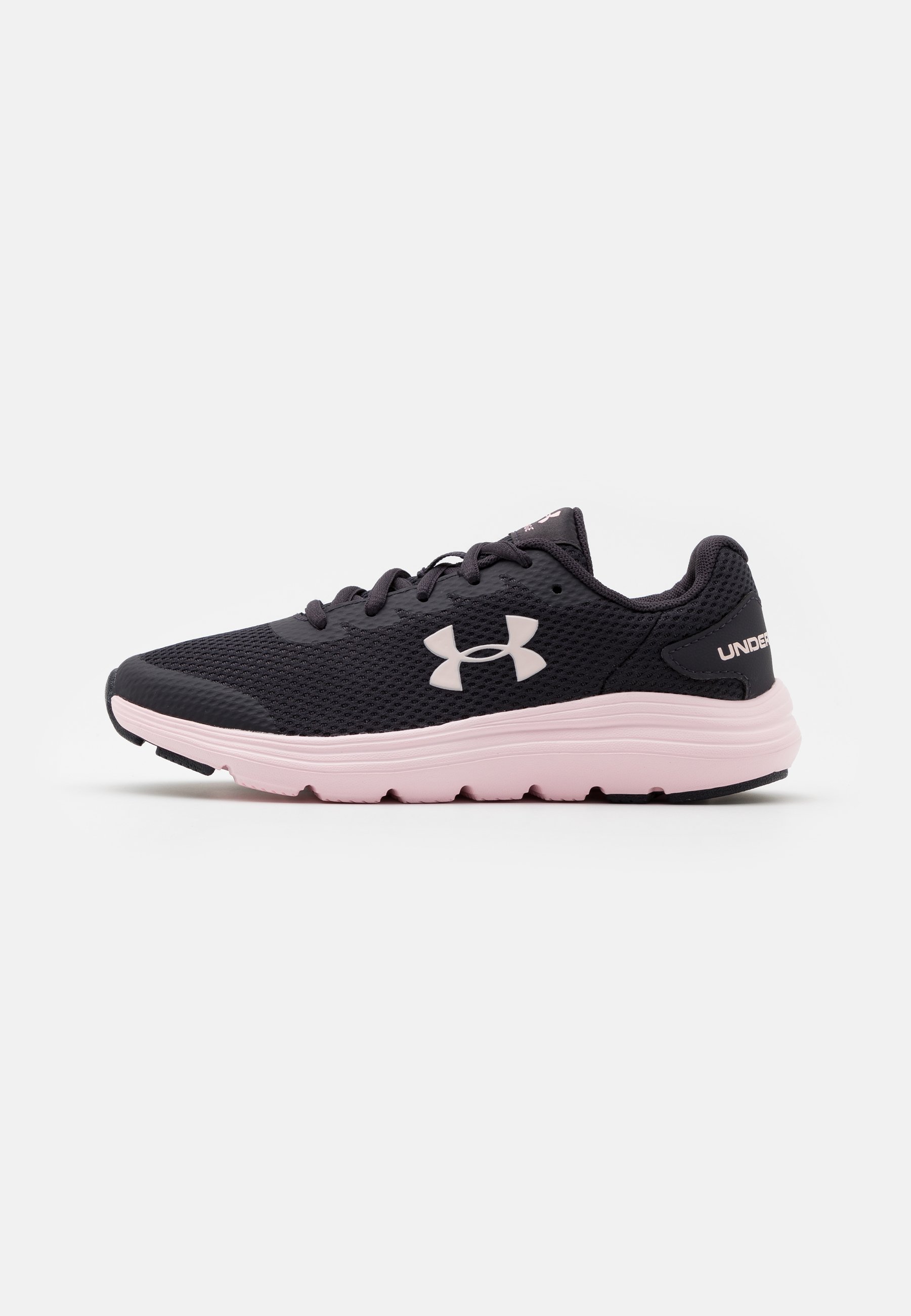 black and purple under armour shoes