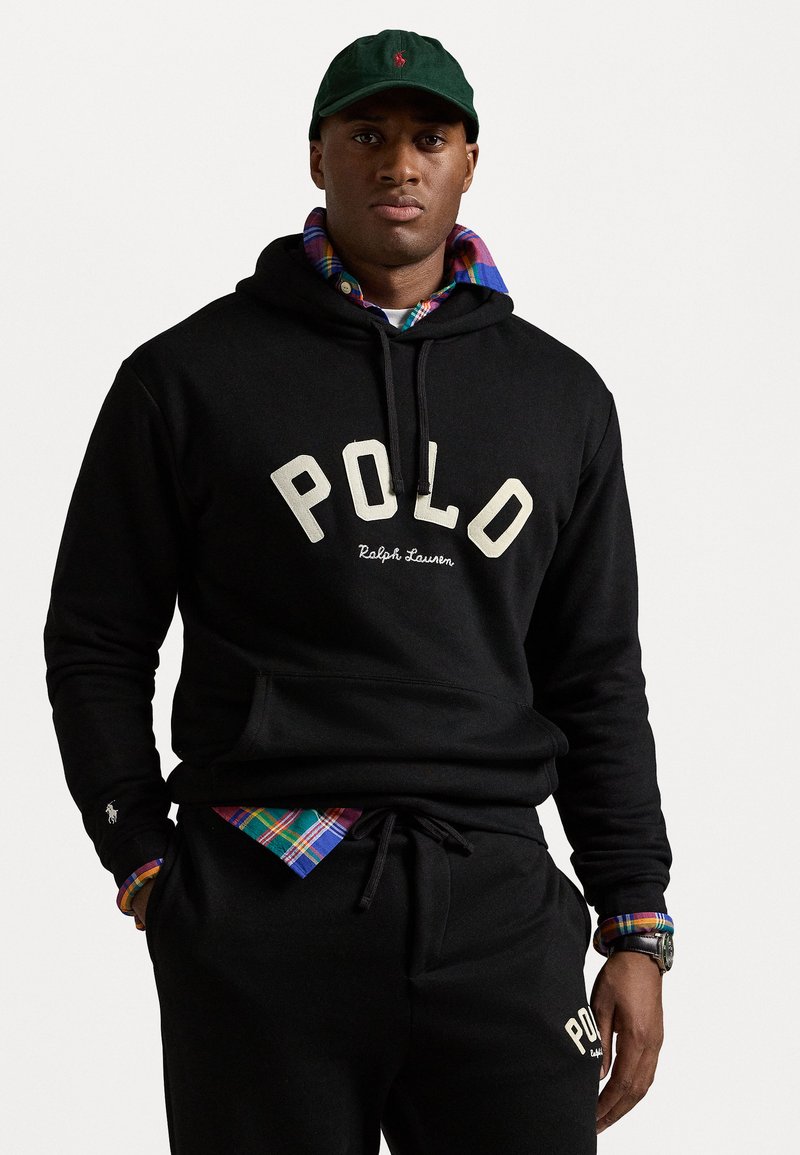 Polo Ralph Lauren Big & Tall LONG SLEEVE - Pulover s kapuco - black
