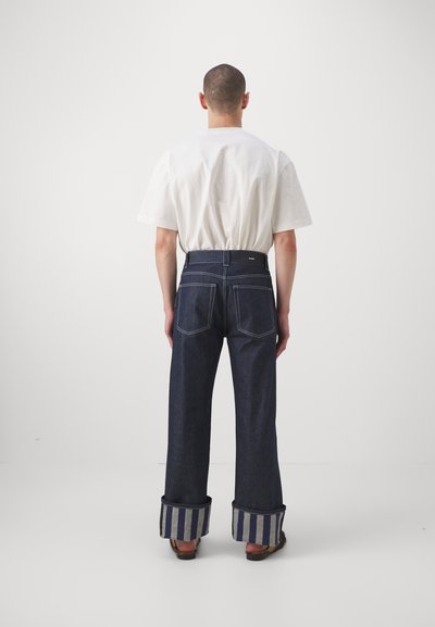 Sunnei CLASSIC PANTS - Laisvo kirpimo džinsai - blue