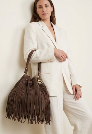 VENEZIA, CROSS BODY BAG - Shopper - dark brown