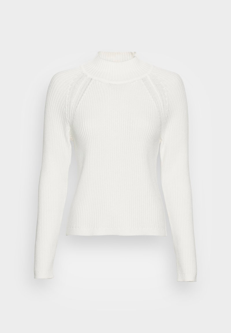 Damen Strickjacken | edc by Esprit MOCKNECK Strickpullover off white/offwhite - NI40671 Damen Strickjacken | edc by Esprit MOCKNECK Strickpullover off white/offwhite - NI40671