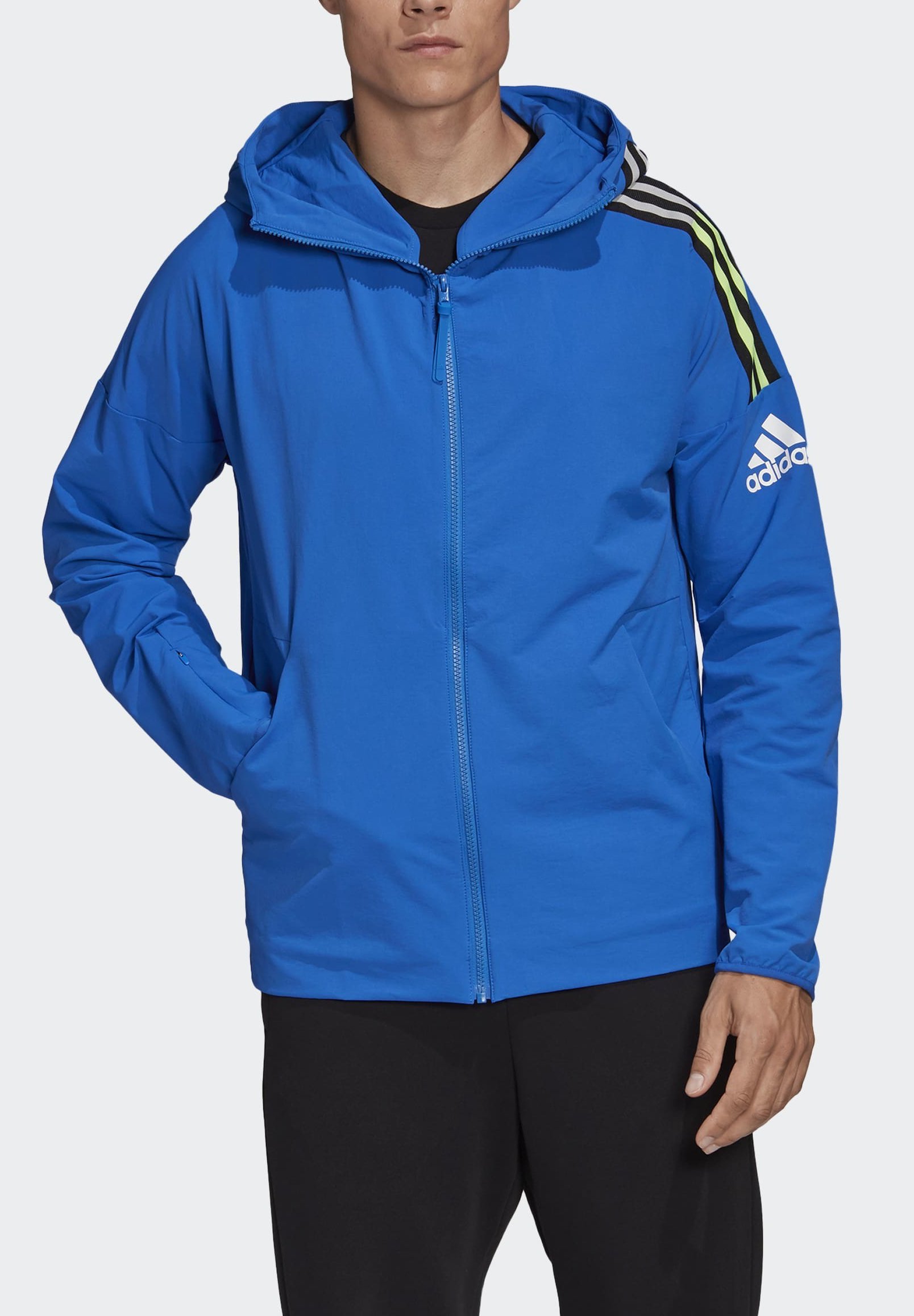 adidas zne hoodie blue