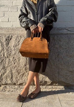 L37 GOLDEN HOURS WE HAD - Balerinos stiliaus laivutės - dark brown