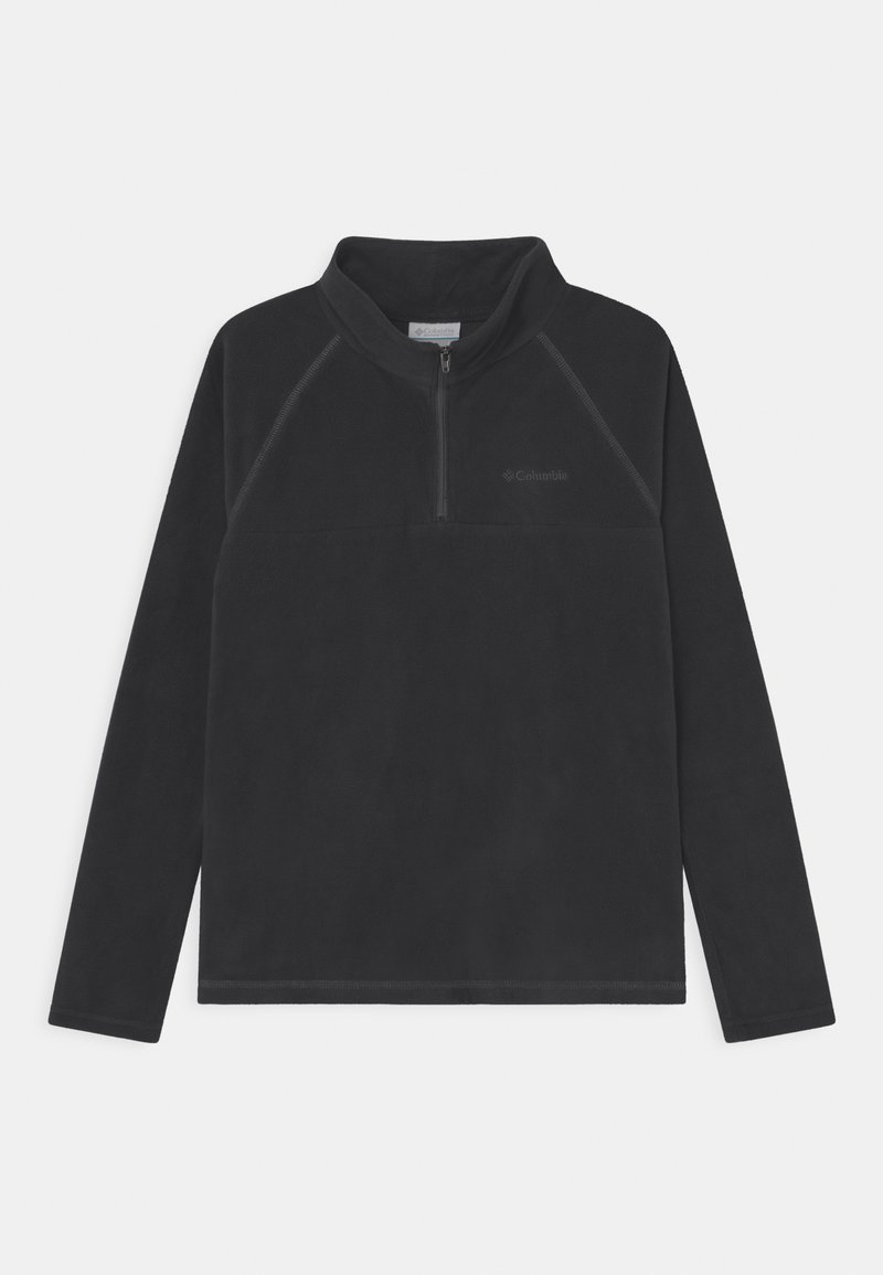 Columbia - GLACIAL HALF ZIP UNISEX - Felpa in pile - black, Ingrandire