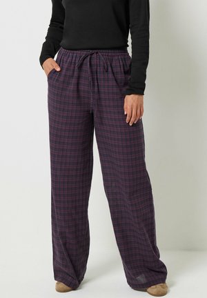 Long Tall Sally, TALL WIDE LEG TROUSERS - Stoffhose - purple