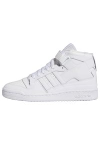 adidas Originals - FORUM MID UNISEX - Magas szárú edzőcipők - ftwr white crystal white ftwr white Miniatűr kép 1