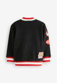 Next REGULAR FIT - Mikina na zip - red black colourblock