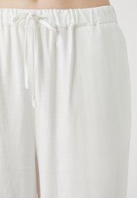 Even&Odd Tall LINEN BLEND - Püksid - off-white