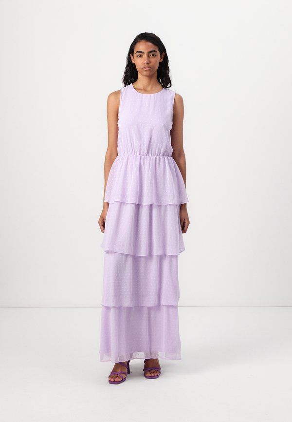 VMMELISA LAYER MAXI DRESS - Maxi dress - pastel lilac