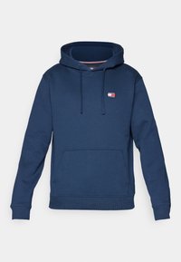 BADGE HOODIE - Felpa con cappuccio - dark night navy