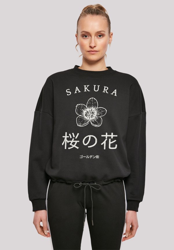 KIRSCHBLÜTEN GOLDEN GAI - Sweatshirt - schwarz