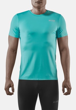 SHORT SLEEVE SHIRT RUNNING MEN - Print T-shirt - ocean