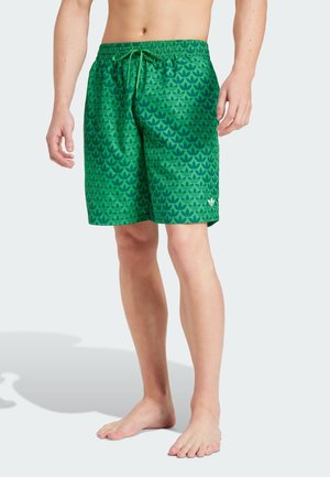 adidas Originals MONOGRAM - Shorts da mare - green   tech forest
