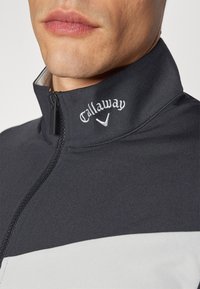 Callaway ODYSSEY 1/4 ZIP - T-shirt à manches longues - caviar/noir