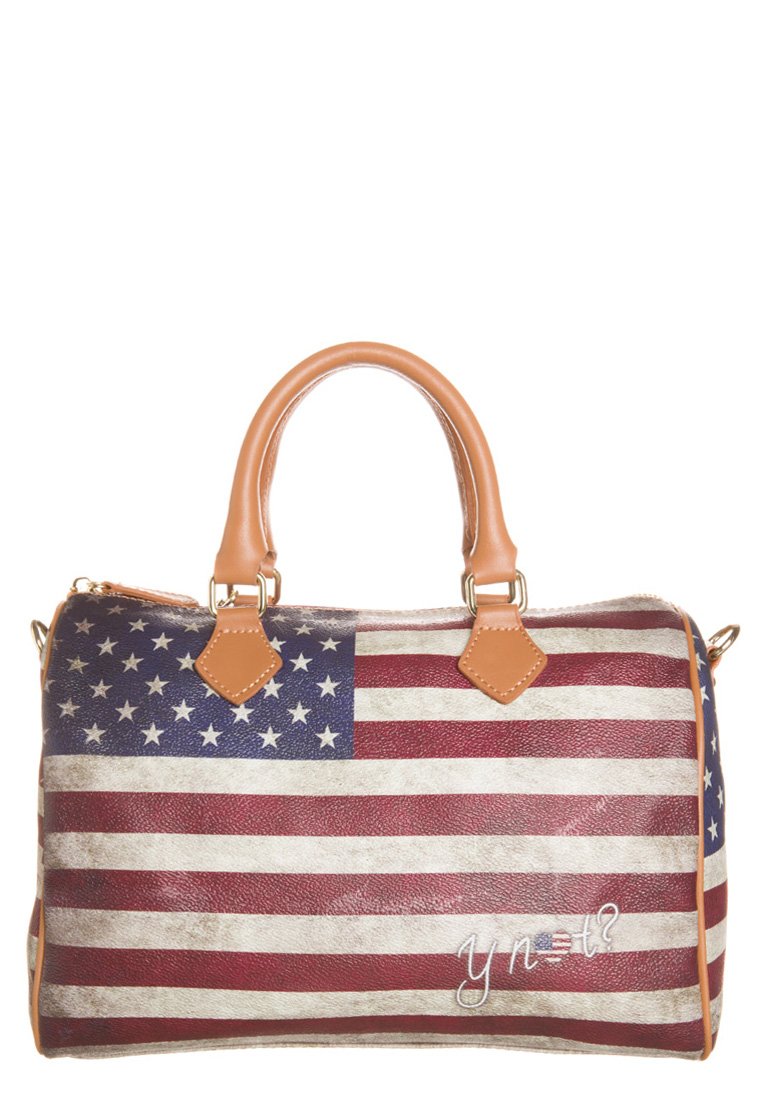 Y Not? BAULETTO - Borsa a tracolla - braun/rosso - Zalando.it