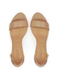 Kazar MEGAN - Magas sarkú szandálok - beige