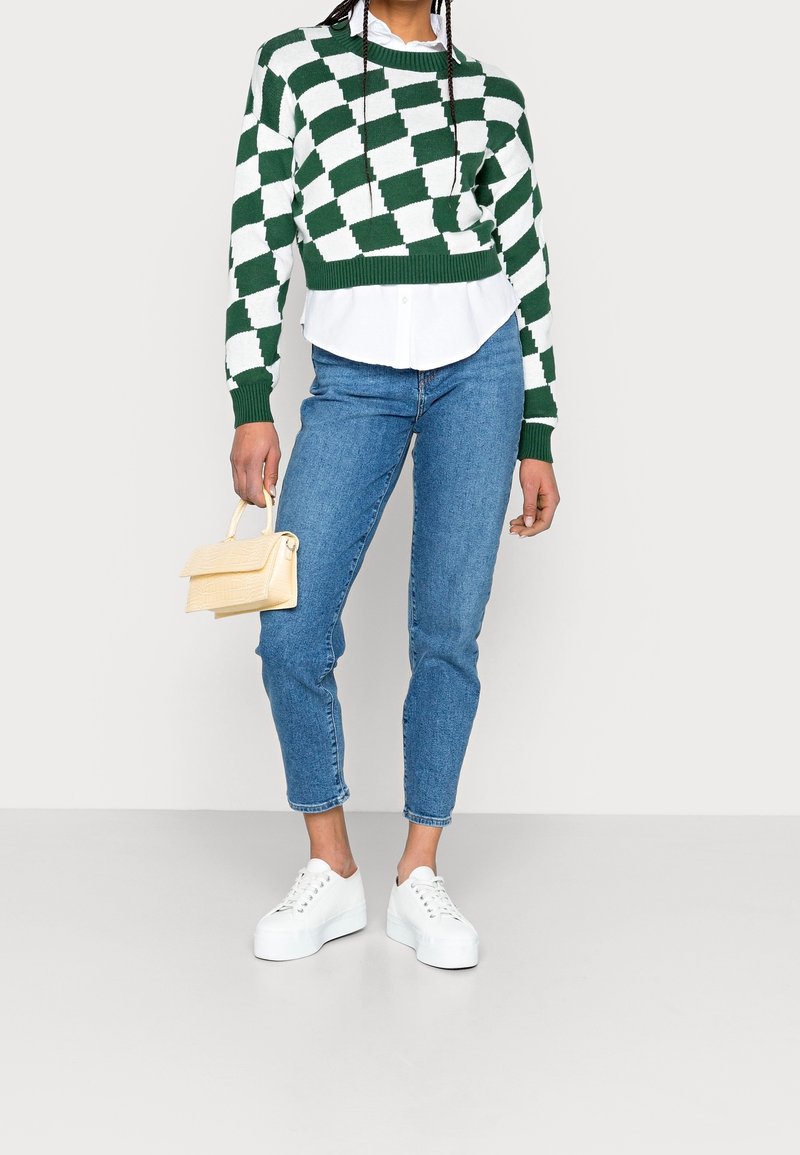 Hollister Jumper green (Pre-owned) Zalando