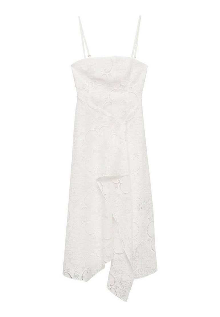 Mango Maxi-jurk wit Mango Maxi-jurk wit