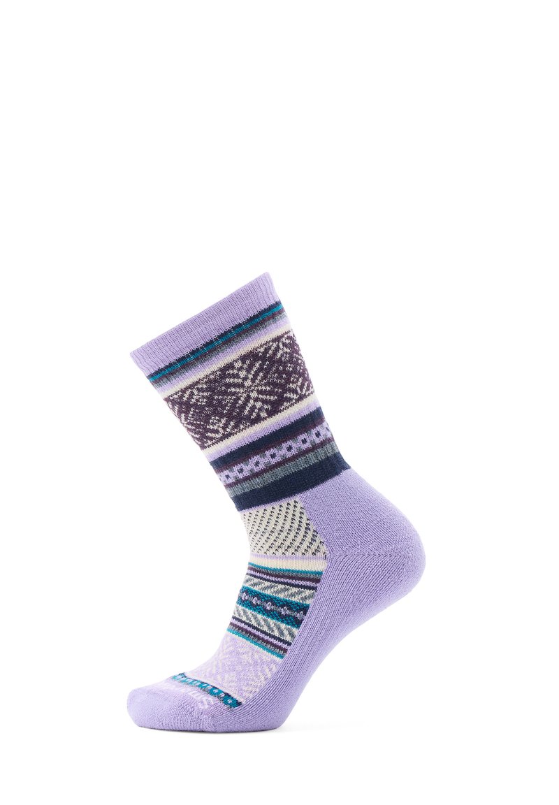 Smartwool EVERYDAY FAIR ISLE CREW - Sportsocken - ultra violet