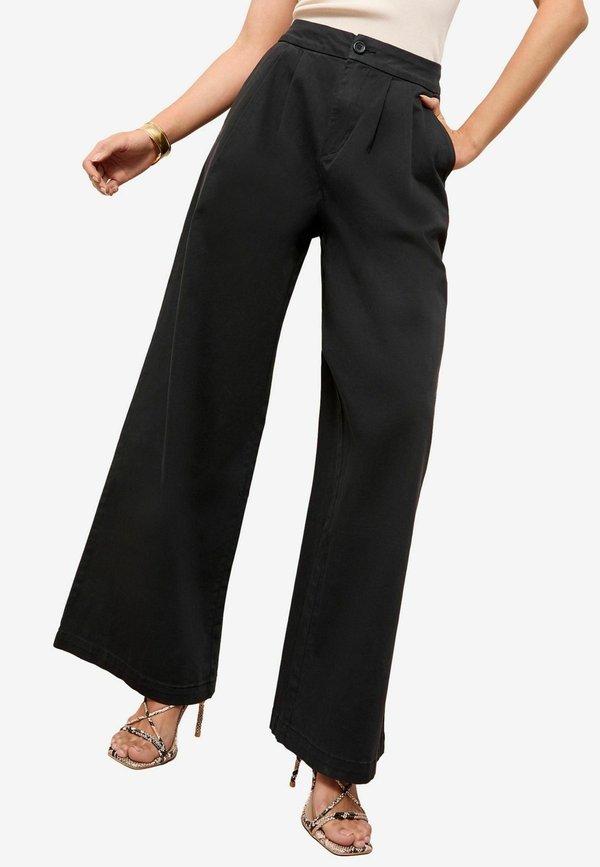 WIDE LEG - Stoffhose