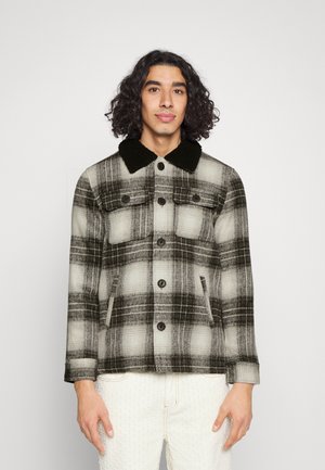 Brave Soul AUGUSTUS - Ελαφρύ μπουφάν - black/ white check