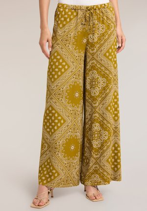 Motivi, PANTALONI PALAZZO - Pantalones - verde militare