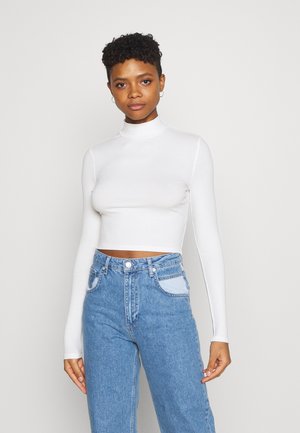 MATIAMU BY SOFIA LONG SLEEVE TIE BACK - Maglietta a manica lunga - white