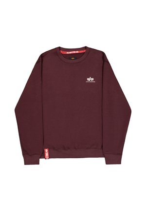 Alpha Industries, Sweatshirt - deep maroone
