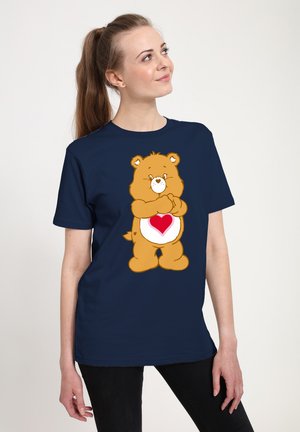 Henry Tiger CARE BEARS TENDERHEART - Camiseta estampada - navy blue