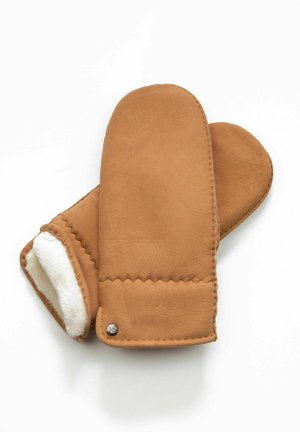 LEON - VELOUR - Mittens - natur