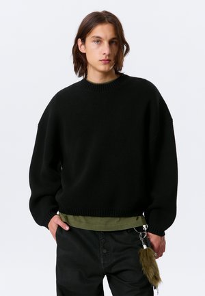 OVERSIZE SWEATER - Pullover - black