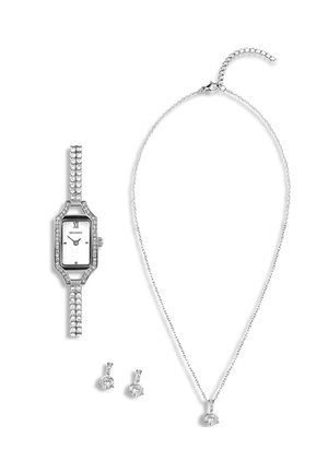 Classic Watch Gift Set - Watch - silver coloured white