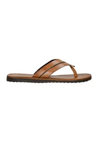 Wojas - KLAPKI - T-bar sandals - brown Thumbnail Image 1