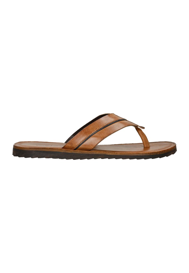 Wojas - KLAPKI - T-bar sandals - brown, Enlarge