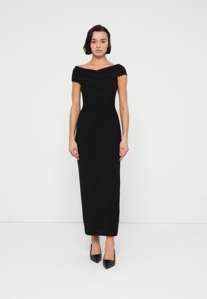 SANDY OFF SHOULDER GLITTER BODYCON - Cocktail φόρεμα / Φόρεμα για πάρτι - black