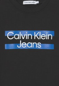 Calvin Klein Jeans MAXI BLOCK LOGO - Felpa - black