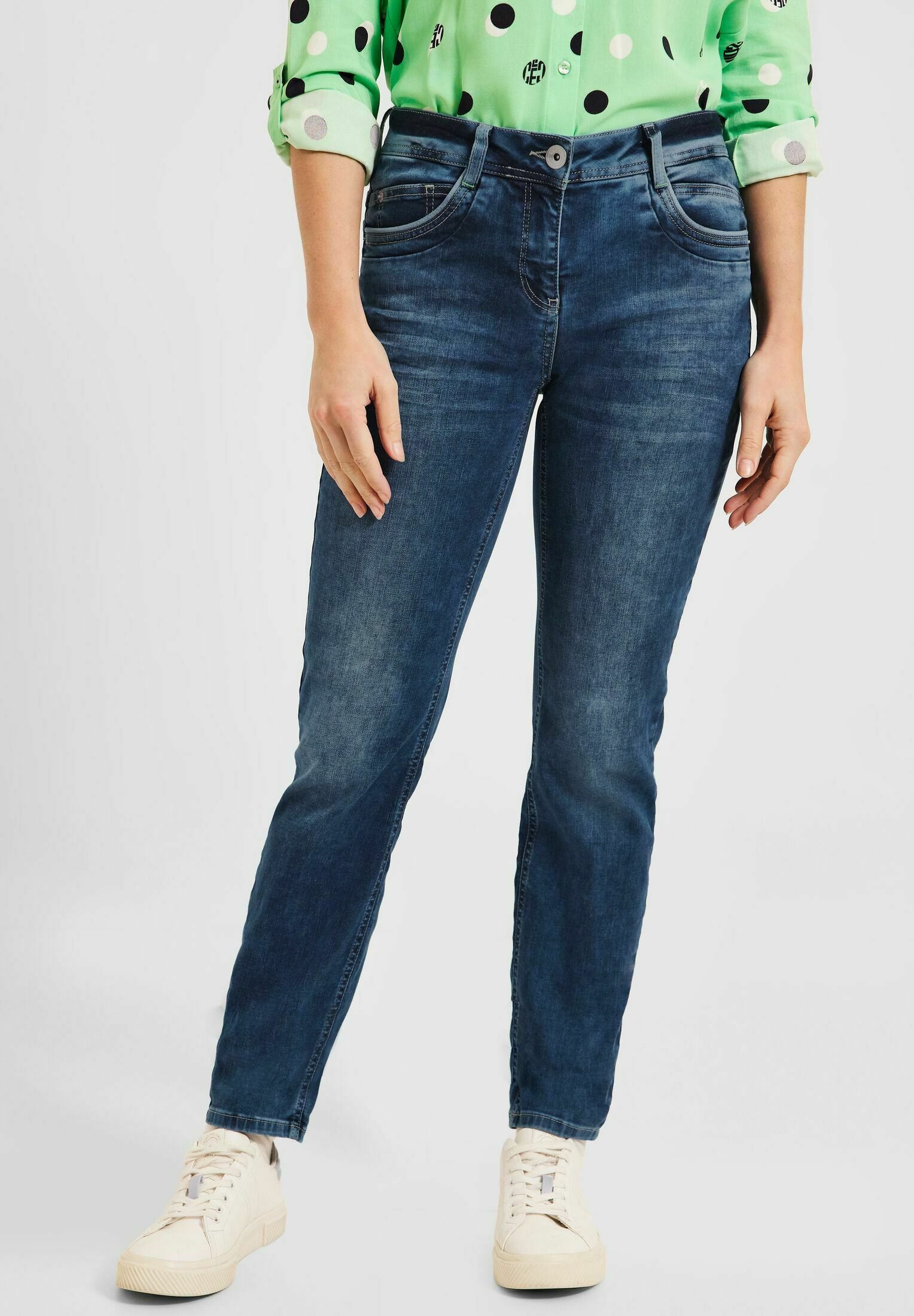 miles jeans in rinsed wash denim - RINSED