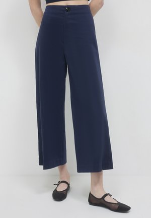 Calliope CULOTTE SARTORIALI - Trousers - blu