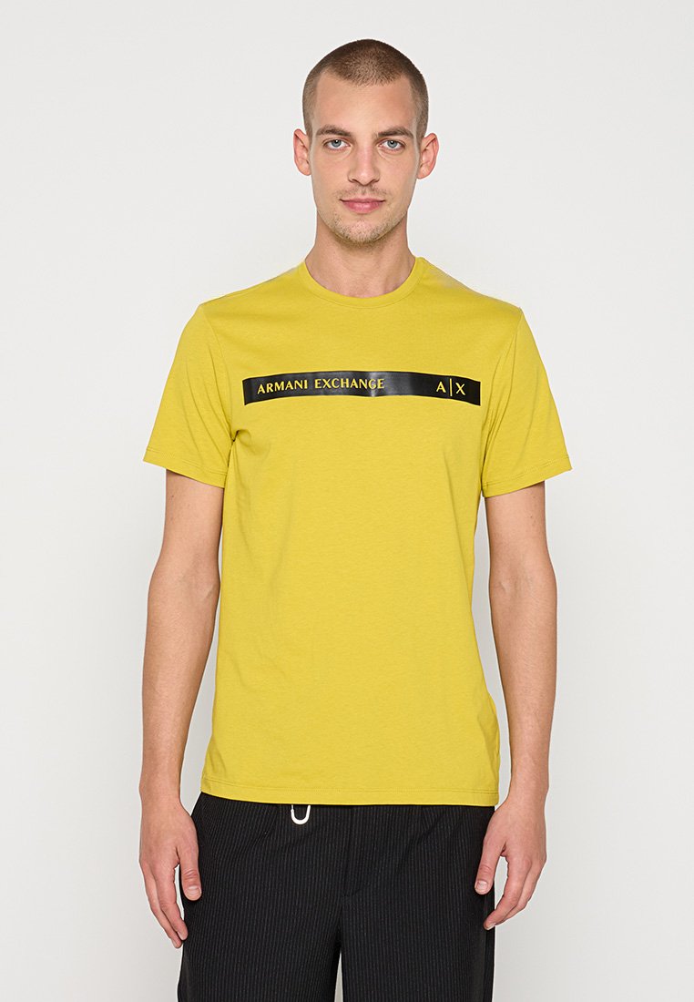 Armani Exchange T-shirt print meerkleurig
