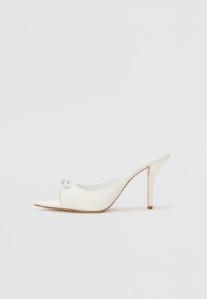 Pantolette hoch - white