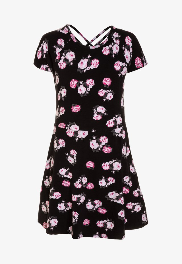 Jerseykleid - schwarz